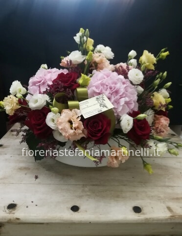 Composizione fiori misti