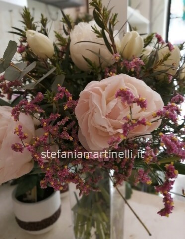peonie e tulipani