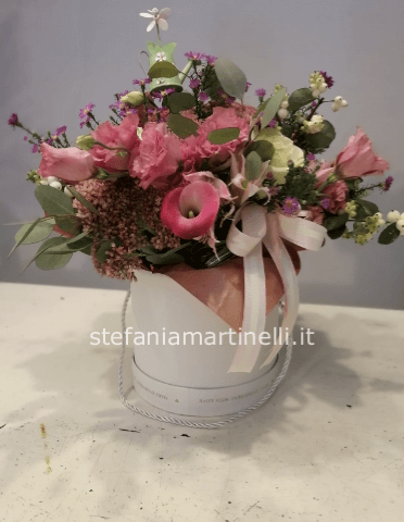 Flower box colori pastello