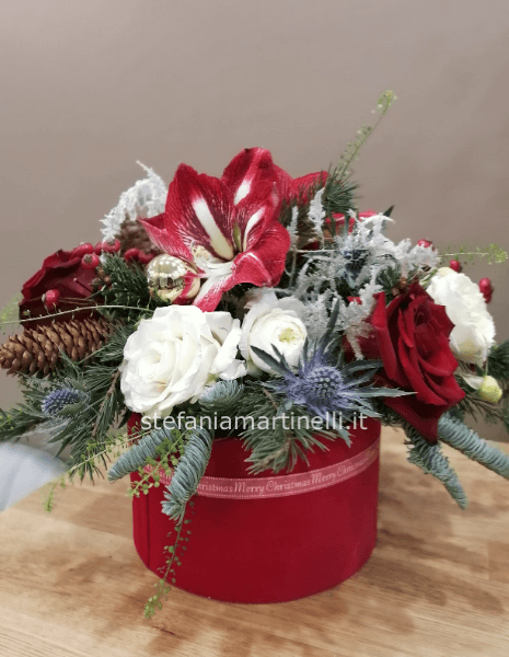 flower box natalizia